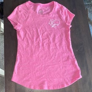 Justice | Girls Pink Short Sleeve T-Shirt Size 8